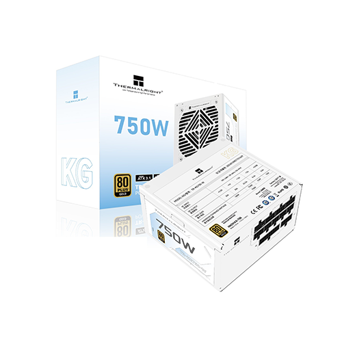 Thermal Right KG-850 850 Watt 80 Plus Gold Full Modular White