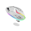 უკაბელო ტენვადი Bluetooth მაუსი - Razer Basilisk V3 Pro 35K RGB White Rechargeable WL BT