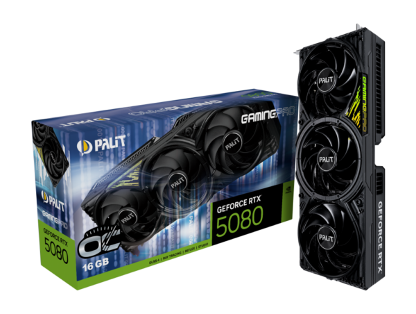 12 PALIT RTX 5080 GamingPro OC 16GB