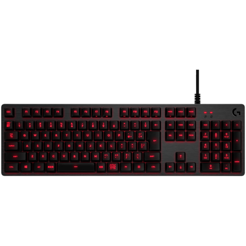 LOGITECH G413 SE Corded Mechanical Gaming Keyboard - BLACK - RUS - USB - TACTILE