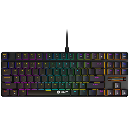 CANYON keyboard Cometstrike TKL GK-50 EN/DE Wired