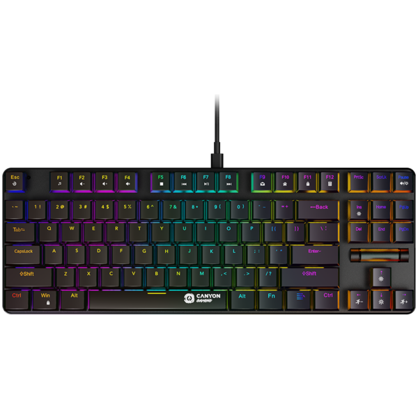 CANYON keyboard Cometstrike TKL GK-50 EN/DE Wired