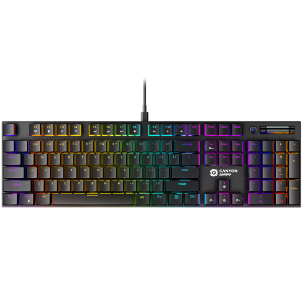 CANYON keyboard Cometstrike GK-55 EN/DE Wired Black