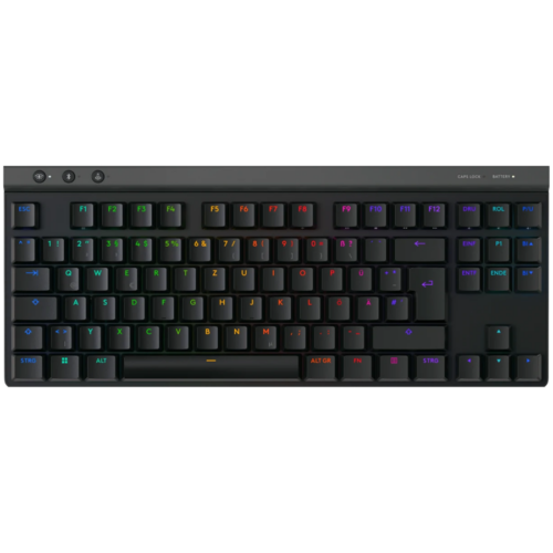 LOGITECH G515 LIGHTSPEED TKL Gaming Keyboard - BLACK - US INT'L - 2.4GHZ/BT - EMEA28i-935 - TACTILE