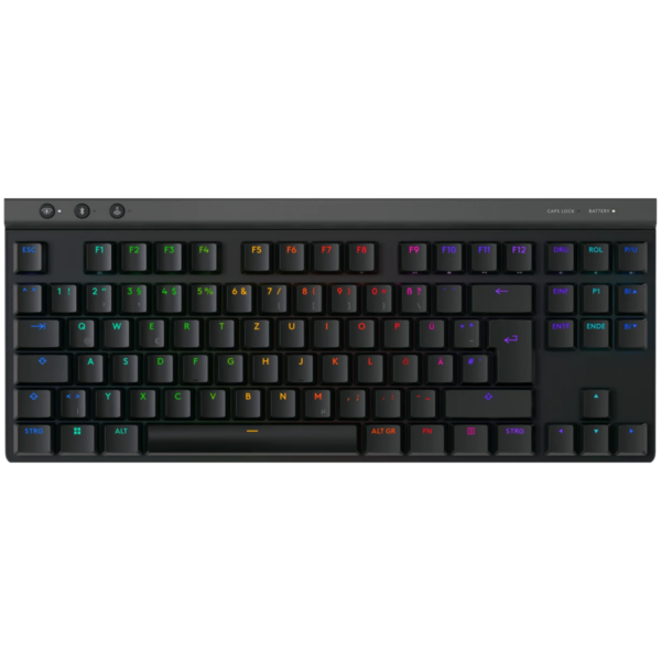 LOGITECH G515 LIGHTSPEED TKL Gaming Keyboard - BLACK - US INT'L - 2.4GHZ/BT - EMEA28i-935 - TACTILE
