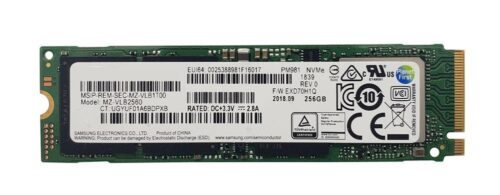 SAMSUNG M2 SSD 256GB