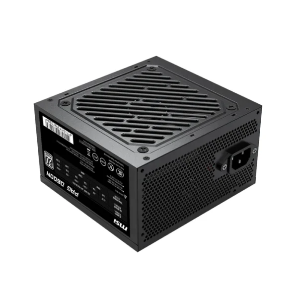 MSI PAG D600N 600W 80+ PSU